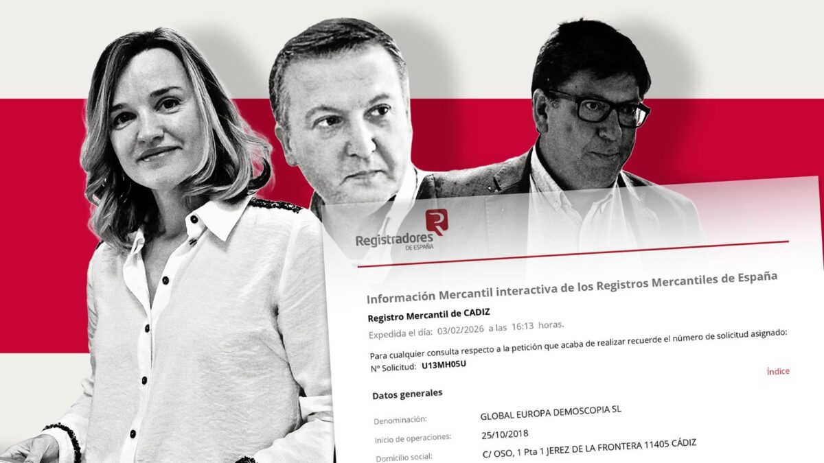 Montaje de Pilar Alegria, Juan Miguel Becerra y Paco Salazar