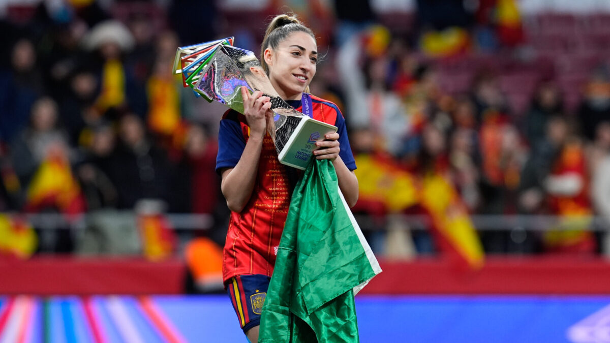 La futbolista Olga Carmona consigue la Nations League con la selección española