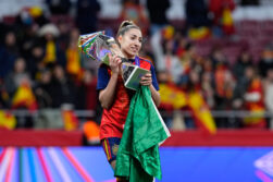 La futbolista Olga Carmona consigue la Nations League con la selección española