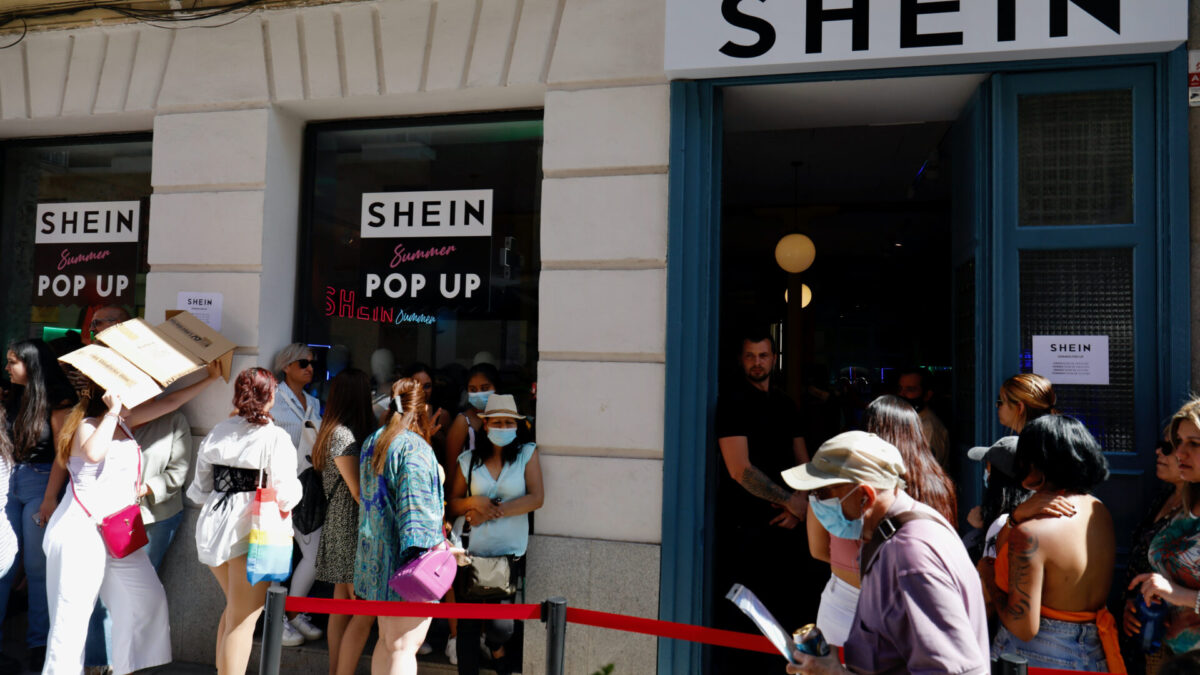 Tienda de Shein, en Madrid