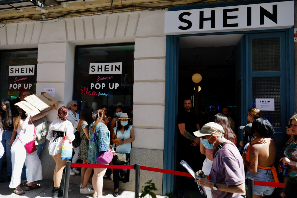 Tienda de Shein, en Madrid