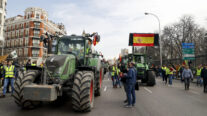 Tractorada en Madrid -Economía