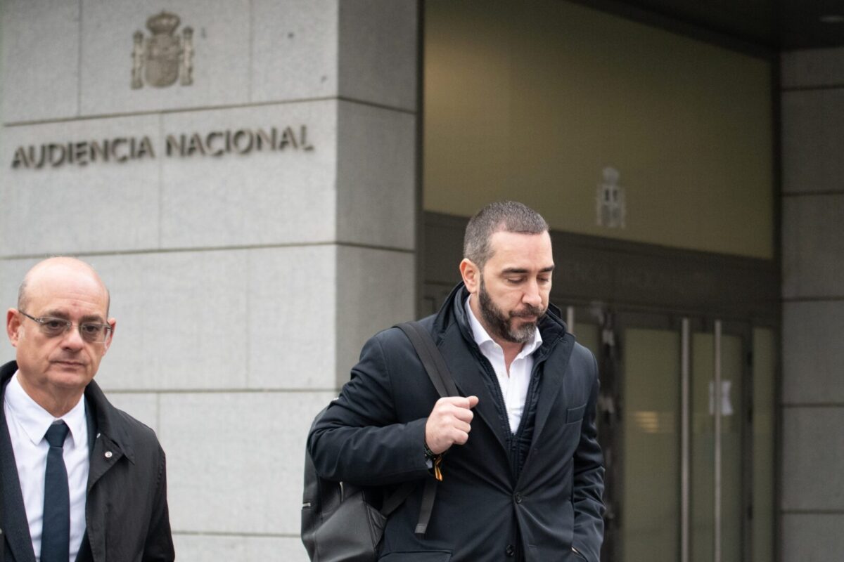 El empresario Víctor de Aldama a la salida de los juzgados