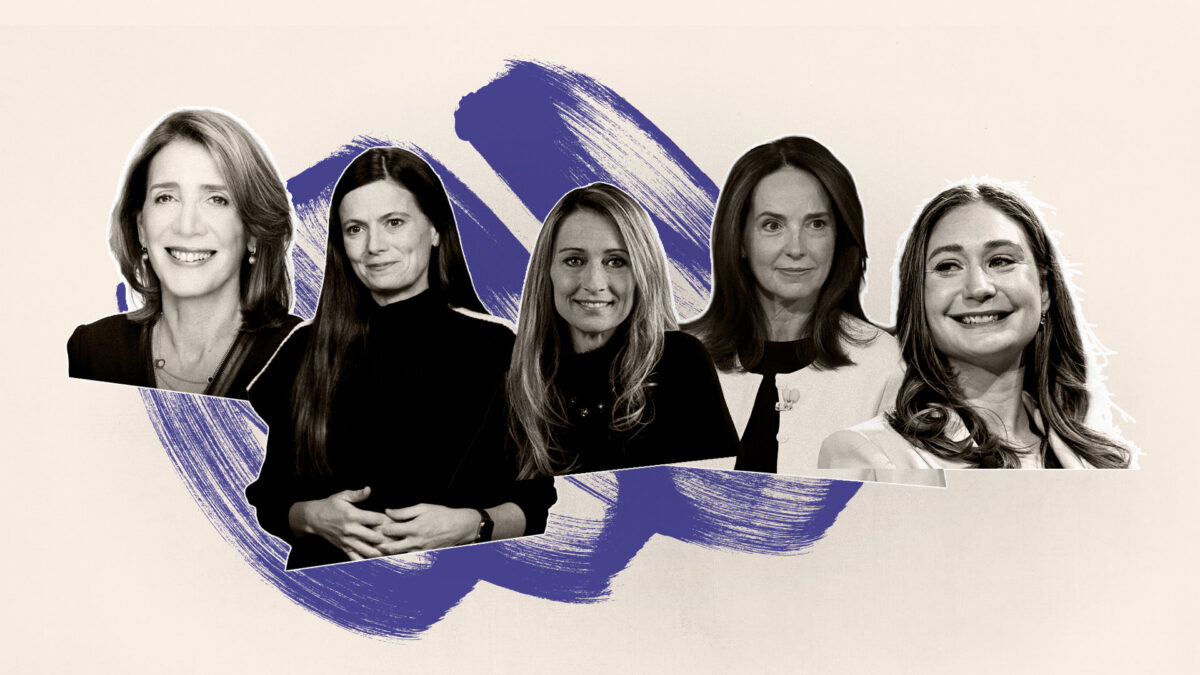 Ruth Porat, presidenta y directora de Inversiones de Alphabet Amy Hood, CFO de Microsoft o Colette Kress, CFO de Nvidia o Sarah Friar, CFO de OpenAI o Daniela Amodei, cofundadora y presidenta de Anthropic