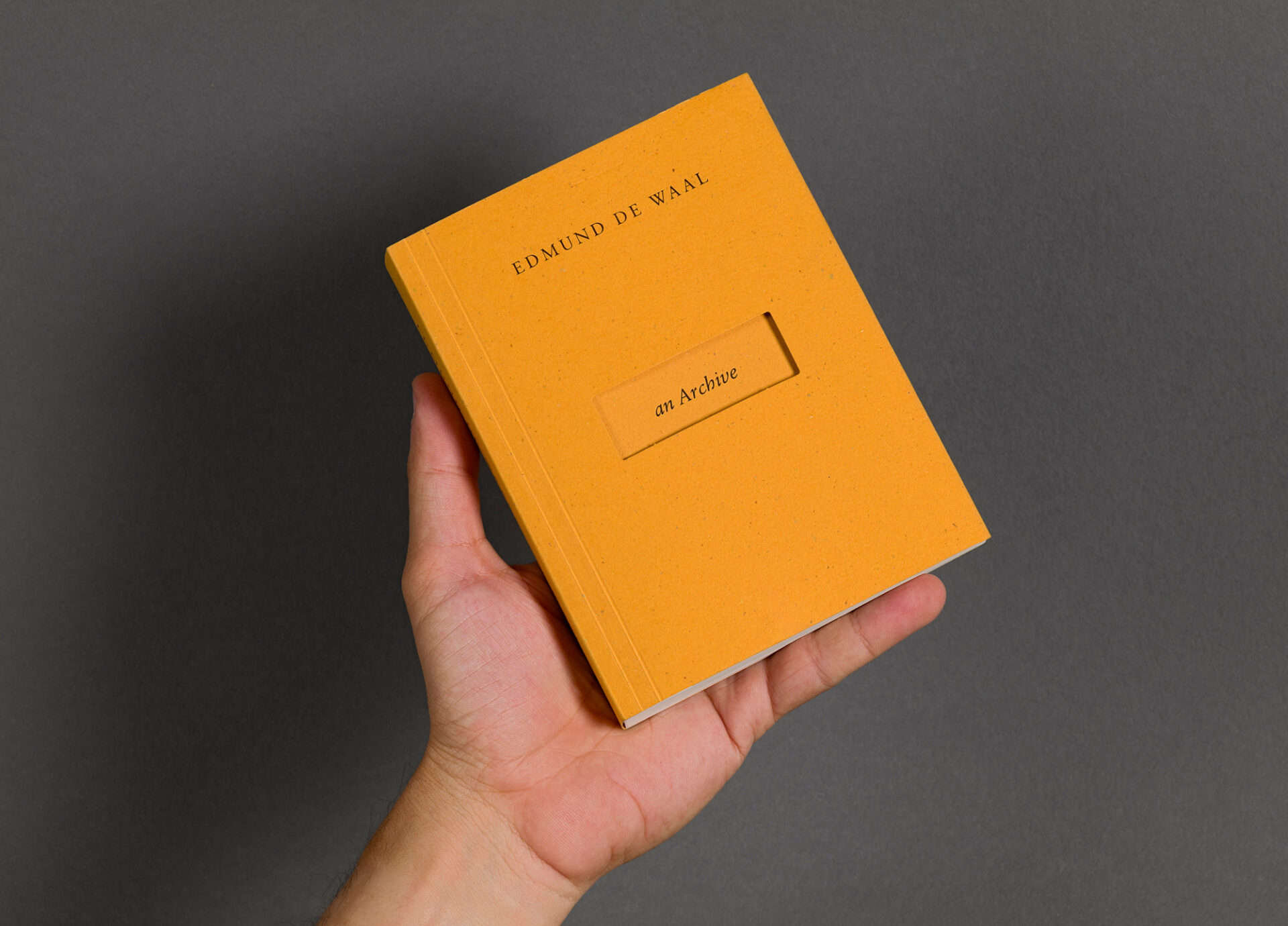 'An archive', de Edmund de Waal