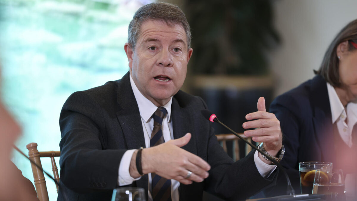 El jefe del Ejecutivo de Castilla-La Mancha, Emiliano García-Page. EFE/ Ismael Herrero
