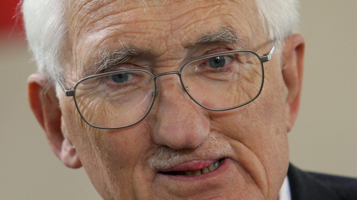 Muere el filósofo alemán Jürgen Habermas a los 96 años de edad