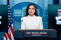 La directora de Inteligencia de Estados Unidos, Tulsi Gabbard, en la Casa Blanca