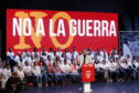 El presidente del Gobierno, Pedro Sánchez, en un acto en Soria