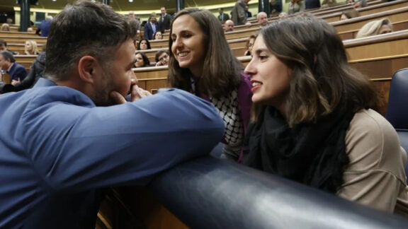Gabriel Rufián, Irene Montero e Ione Belarra - Política