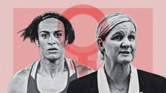Imane Khelif y Kirsty Coventry