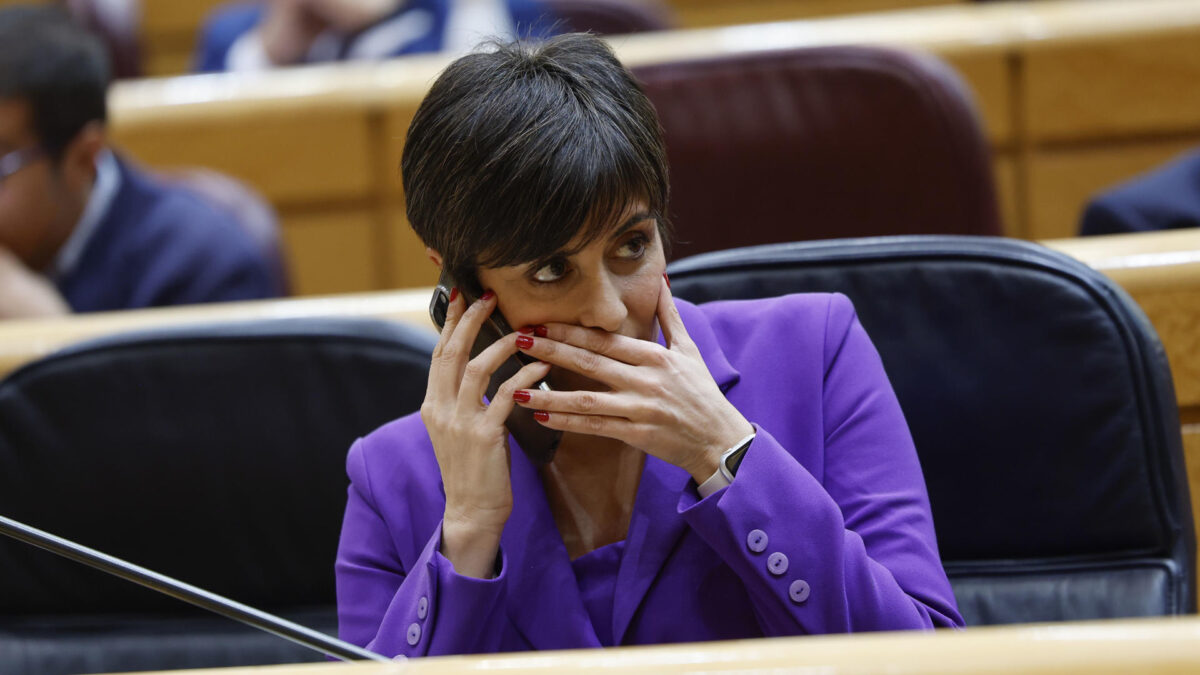 MADRID , 17/02/2026.-La ministra de Vivienda y Agenda Urbana Isabel Rodríguez, durante la sesión de control al Gobierno celebrada en el pleno del Senado, este martes en Madrid