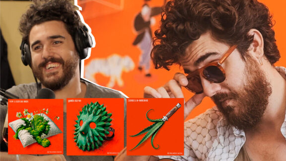 El podcaster y músico Ricardo Moya