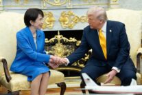 Reunión entre el presidente de Estados Unidos, Donald Trump, y la primera ministra de Japón, Sanae Takaichi