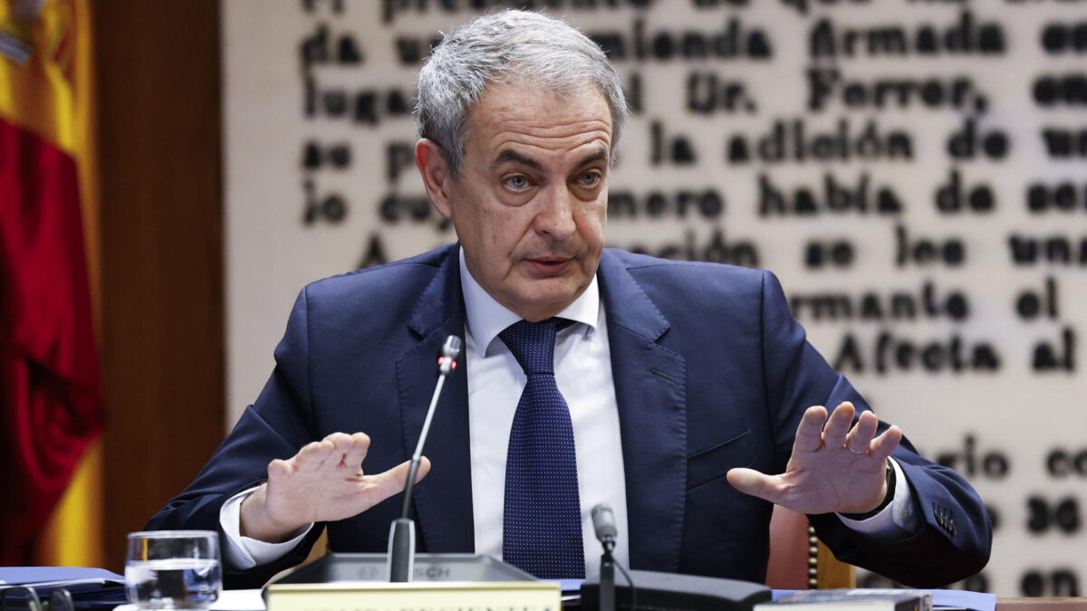 El expresidente del Gobierno José Luis Rodríguez Zapatero.