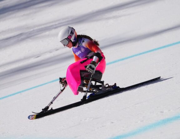 La deportista Audrey Pascual en los Juegos Paralímpicos