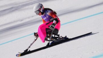 La deportista Audrey Pascual en los Juegos Paralímpicos