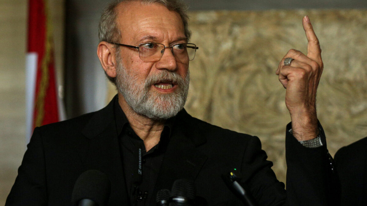 El secretario del Consejo Supremo de Seguridad Nacional de Irán Alí Lariyani