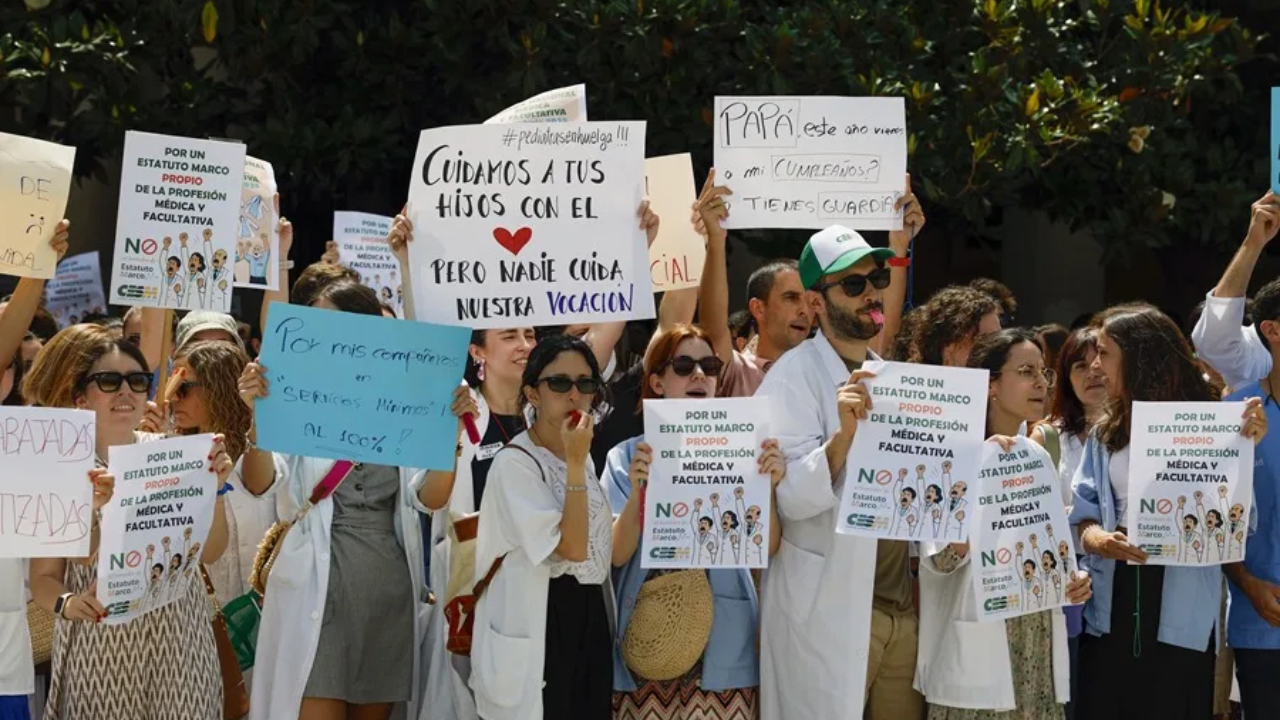Huelga de médicos en Aragón - Economía
