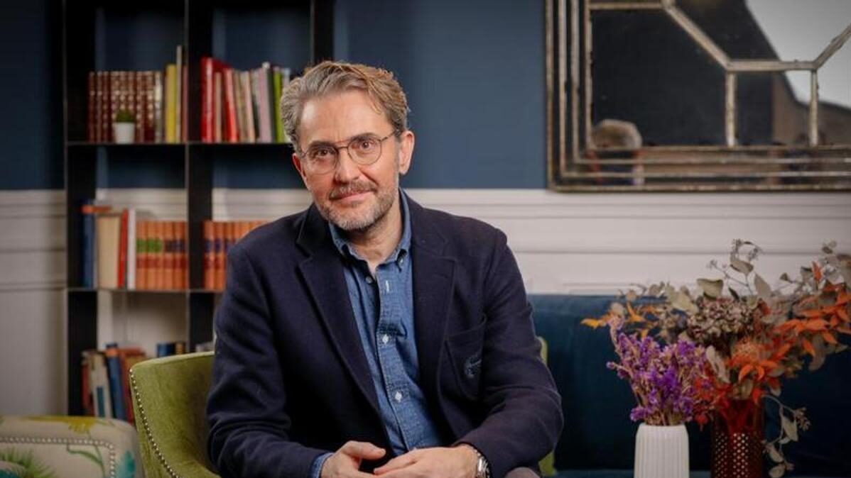 El escritor Máximo Huerta