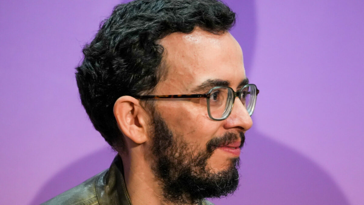 El coordinador general de la formación en Castilla y León Miguel Ángel Llamas, durante un acto público, en el centro cívico Bailarín Vicente Escudero, a 7 de marzo de 2026, en Valladolid, Castilla y León (España)