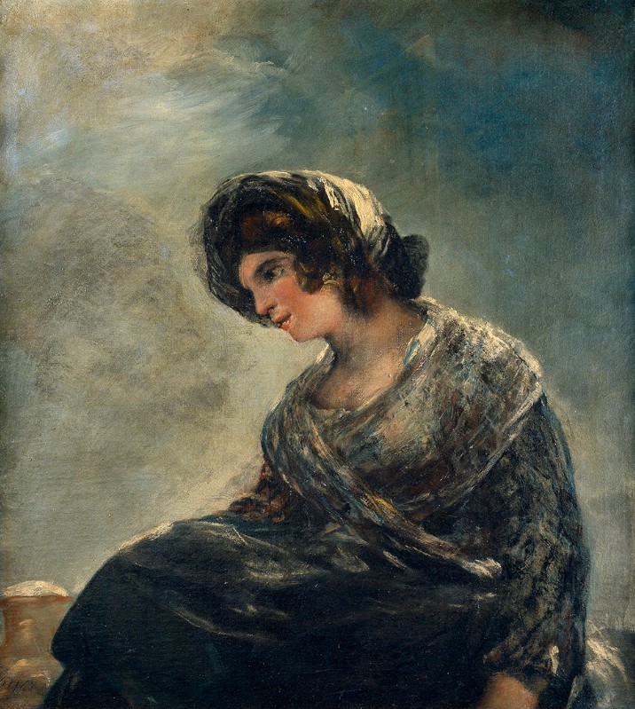 - "La lechera de Burdeos", c. 1827. Museo del Prado, Madrid.
