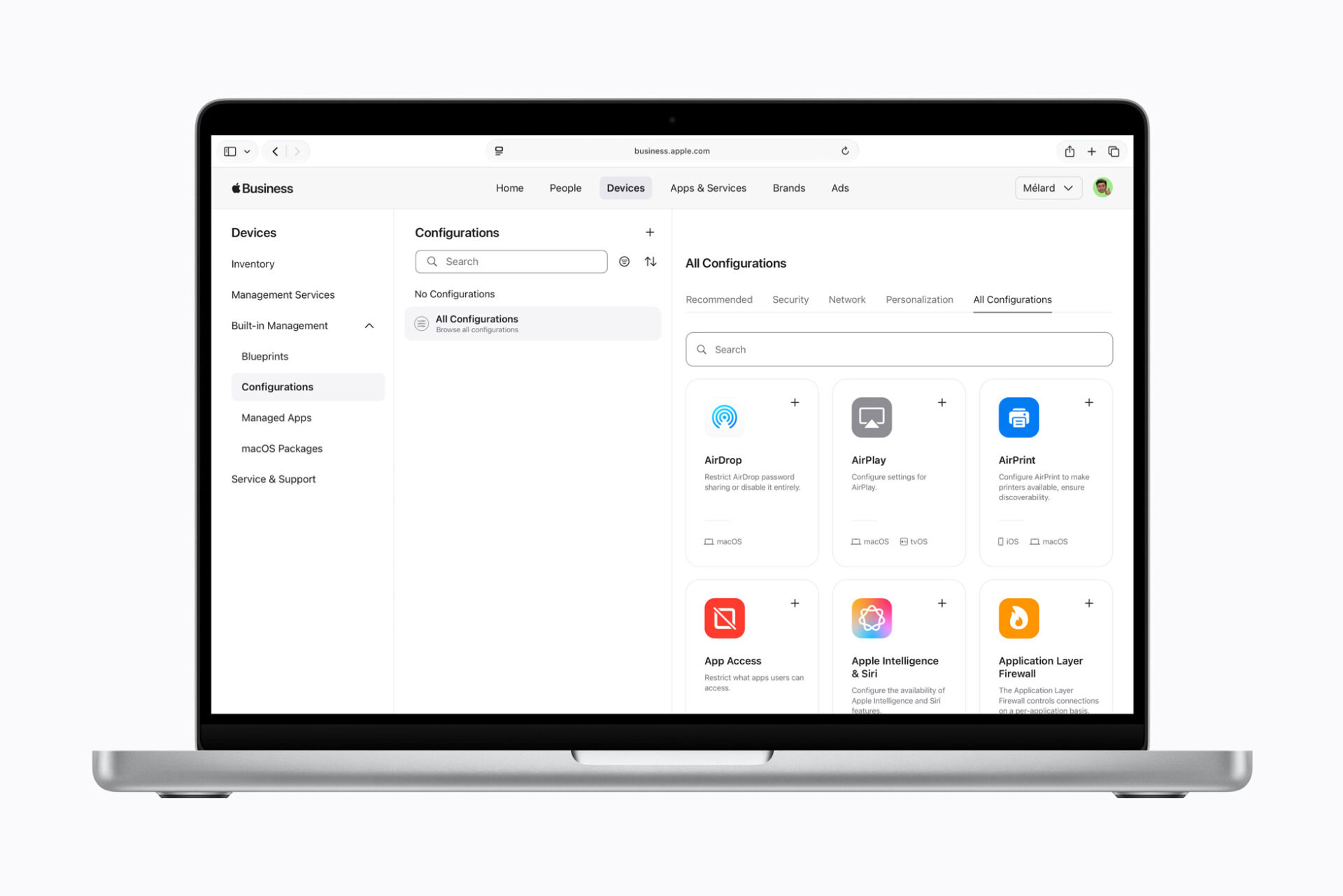 Apple Business - Sociedad