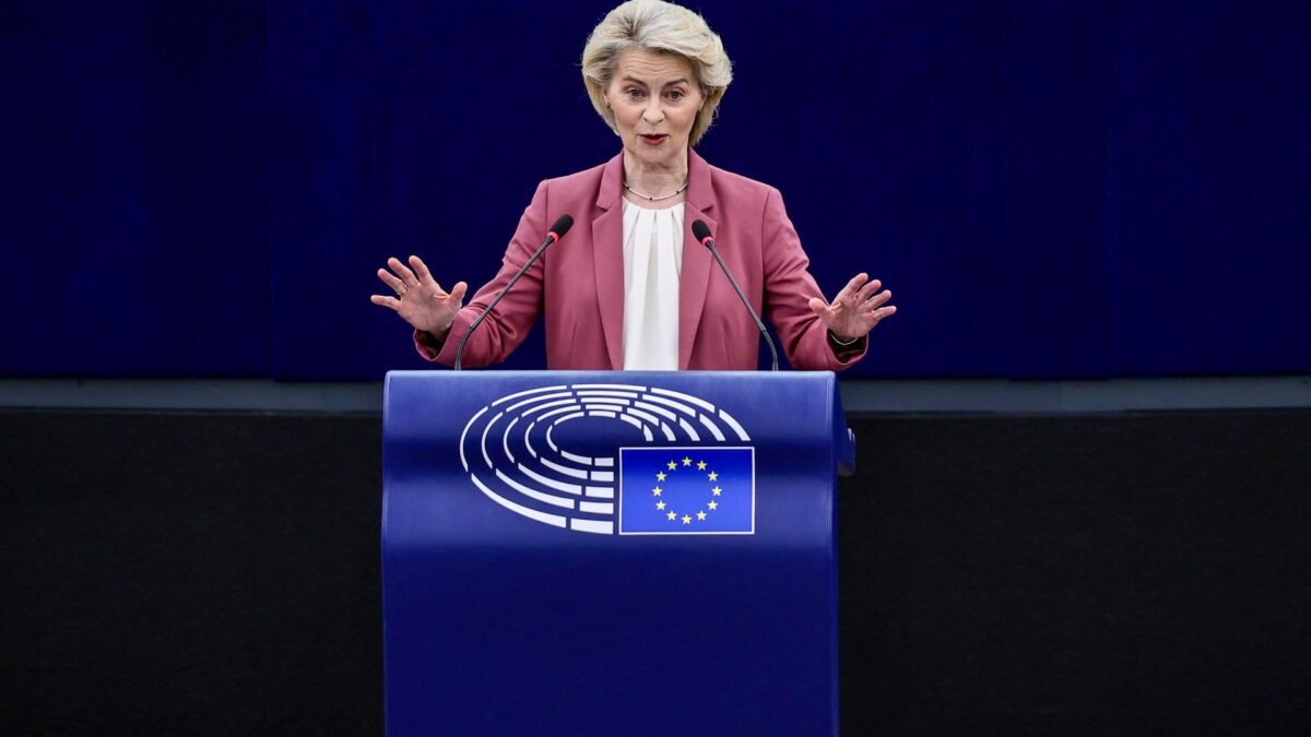 La presidenta de la Comisión Europea, Úrsula Von der Leyen