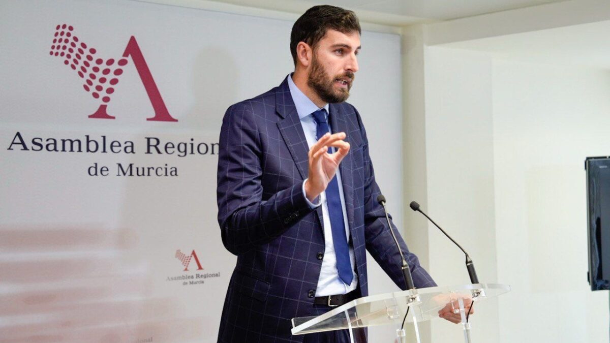 El portavoz de Vox en Murcia, José Ángel Antelo