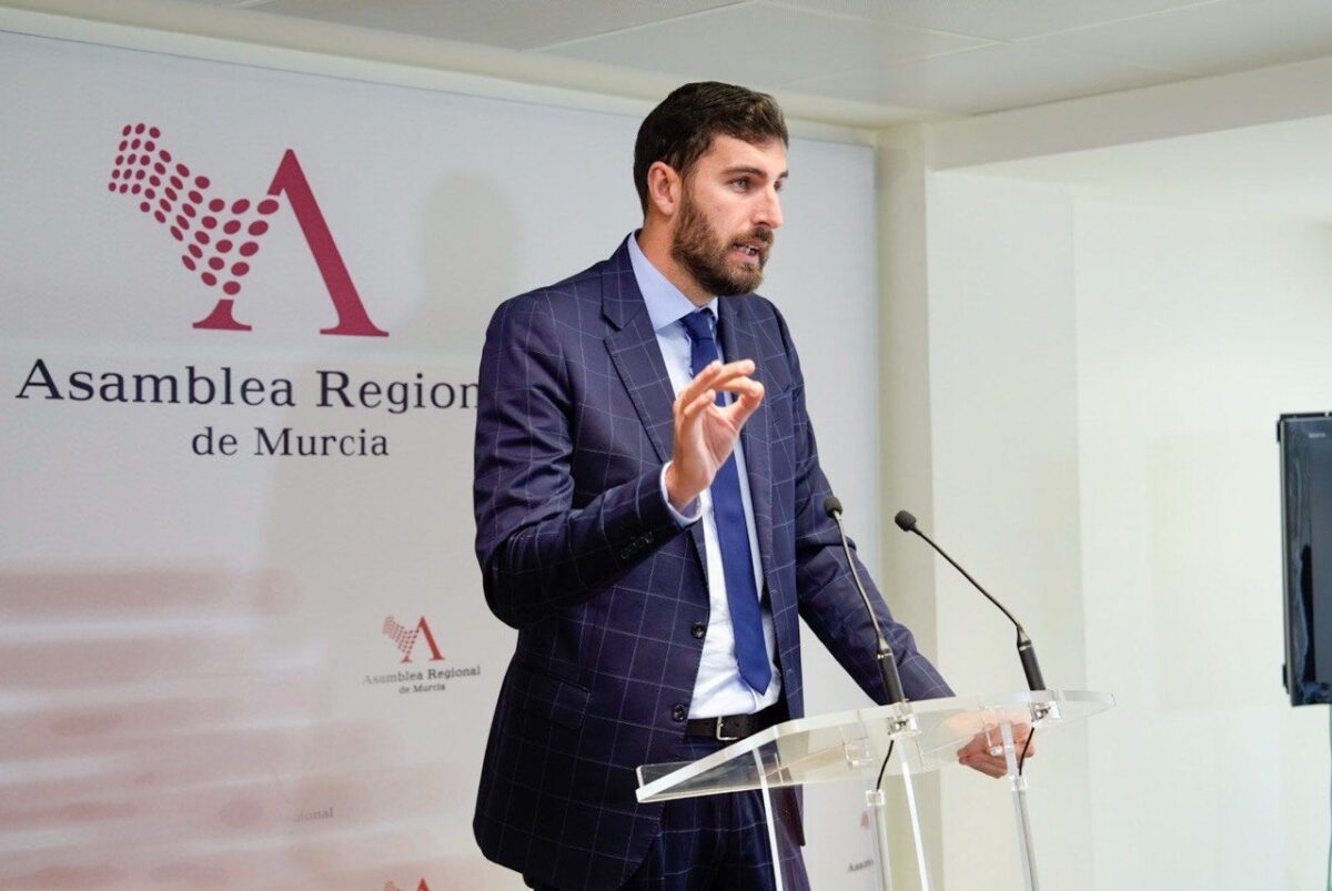 El portavoz de Vox en Murcia, José Ángel Antelo