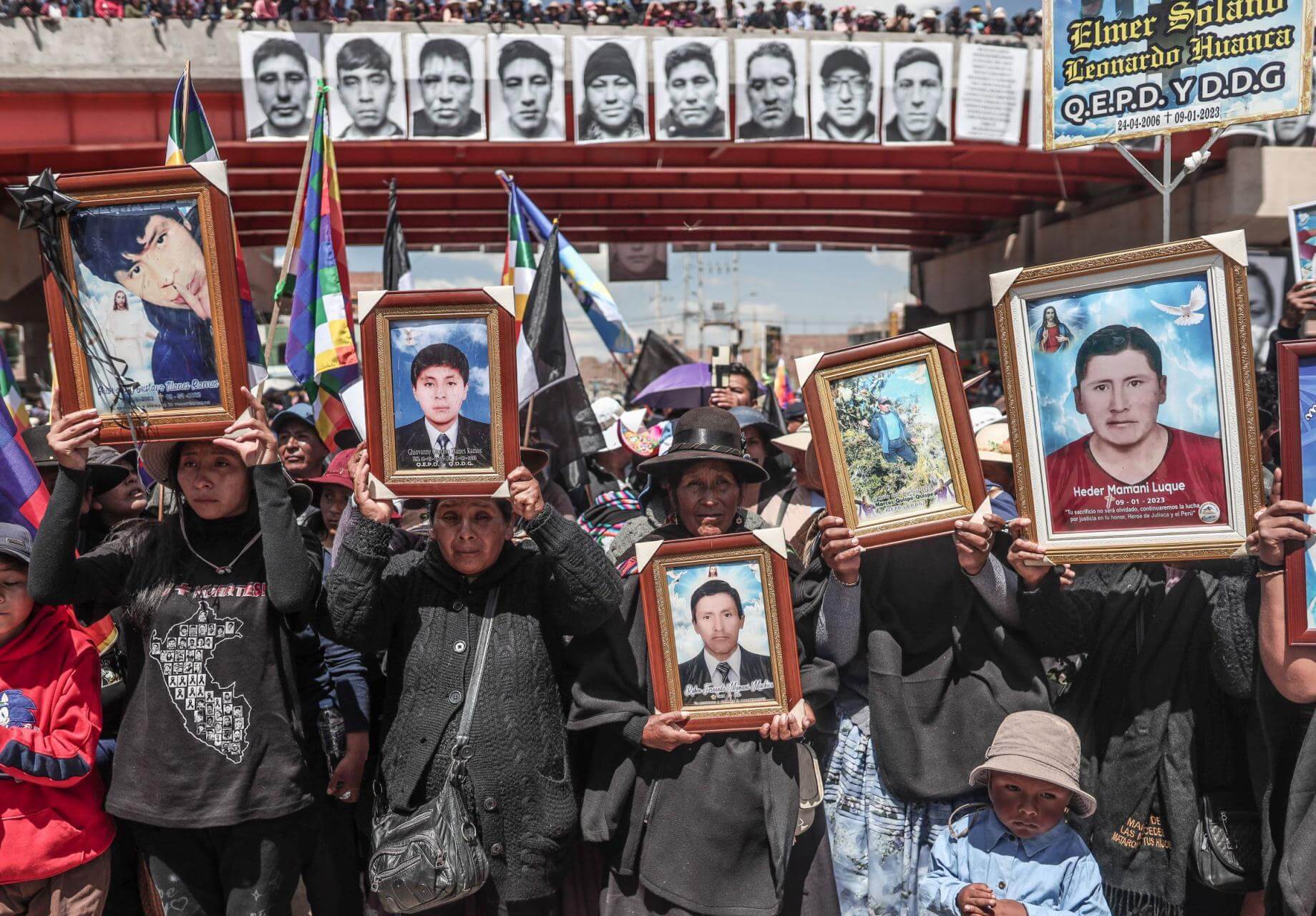 Protestas por la Masacre de Juliaca, en Perú