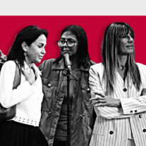 Isabel Pardo de Vera (expresidenta de Adif), Delcy Rodríguez y Begoña Gómez