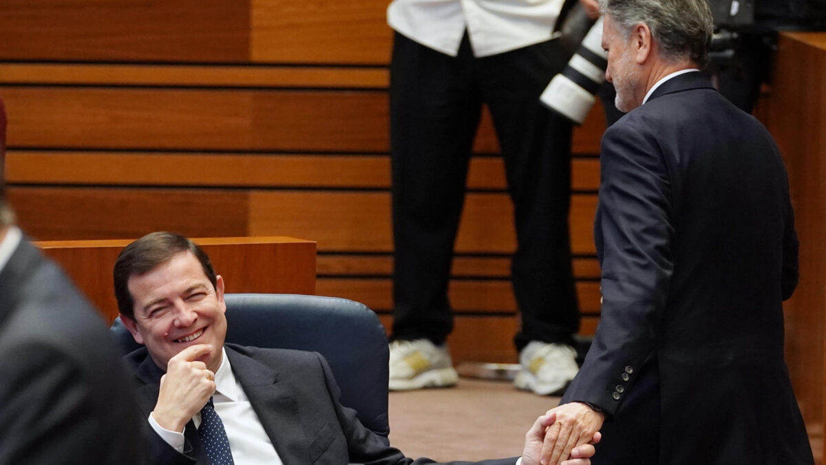 El presidente de Castilla y León, Alfonso Fernández Mañueco
