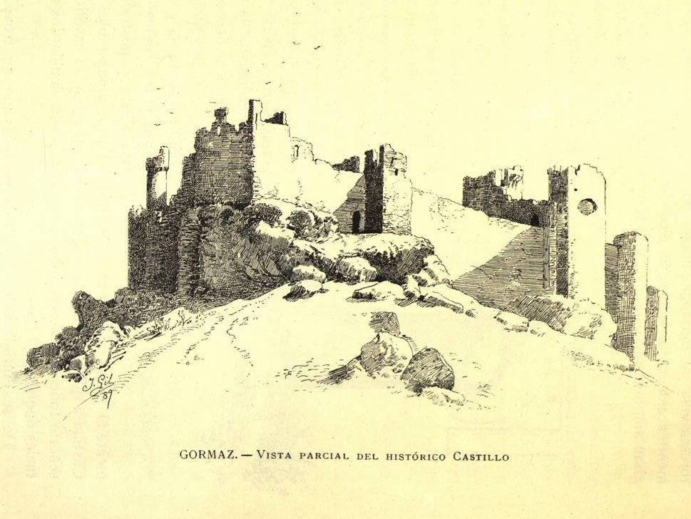 Plano del Castillo de Gormaz - Sociedad