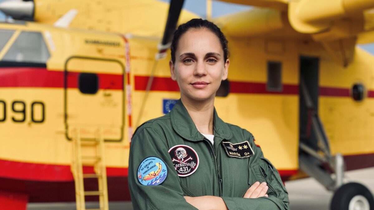 La capitán María del Pilar Martin