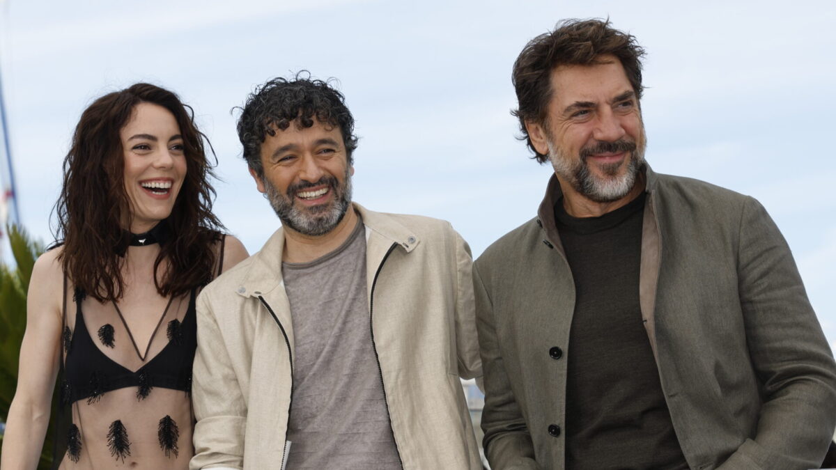 Victoria Luengo, Rodrigo Sorogoyen y Javier Bardem presentan 'El ser querido' en el Festival de Cannes