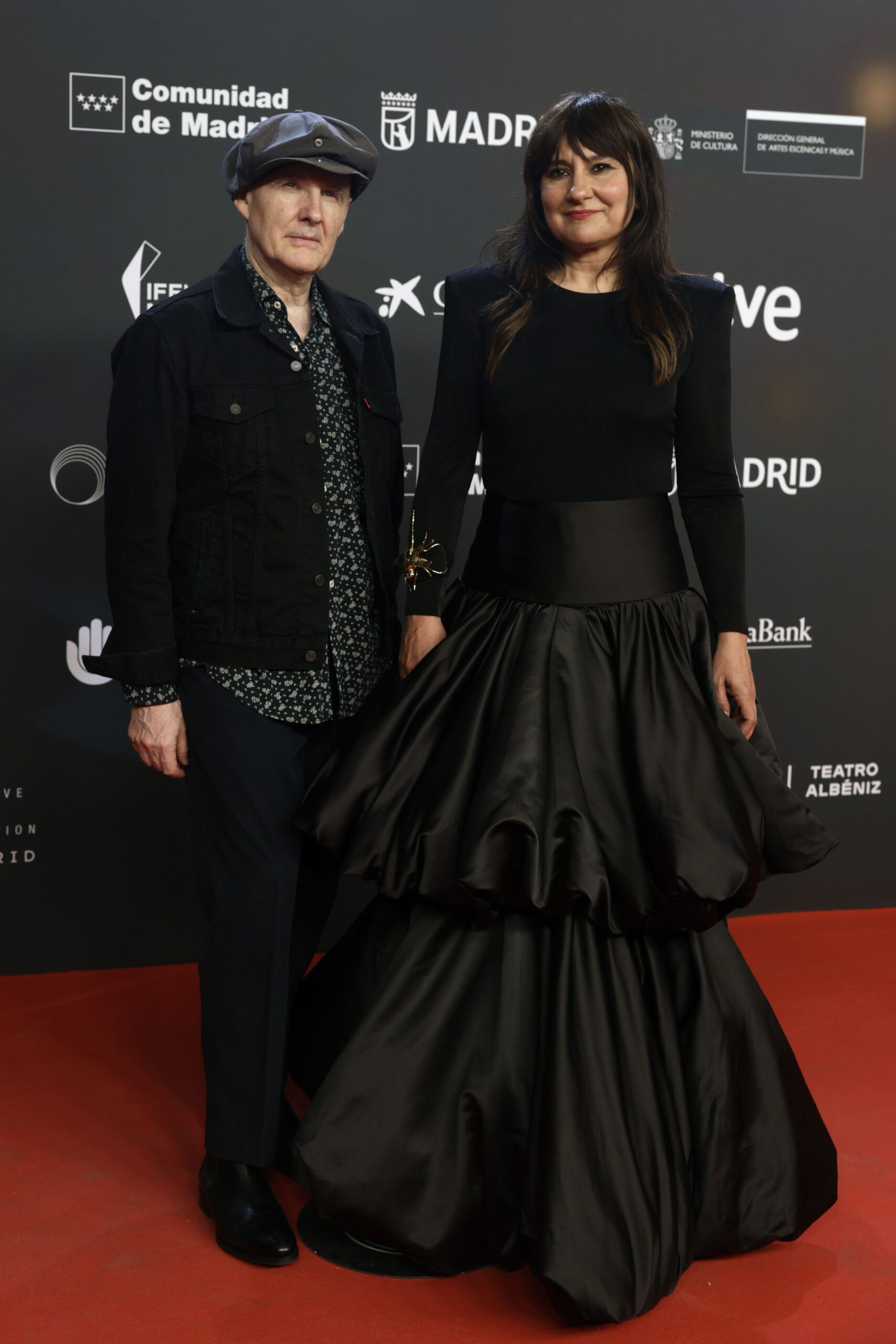 MADRID, 26/05/2026.- El grupo musical Amaral a su llegada a la gala de entrega de la III edición de los Premios de la Academia de la Música de España, este martes en Madrid. EFE/ Juanjo Martín