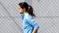 Aitana Bonmatí durante un entrenamiento.