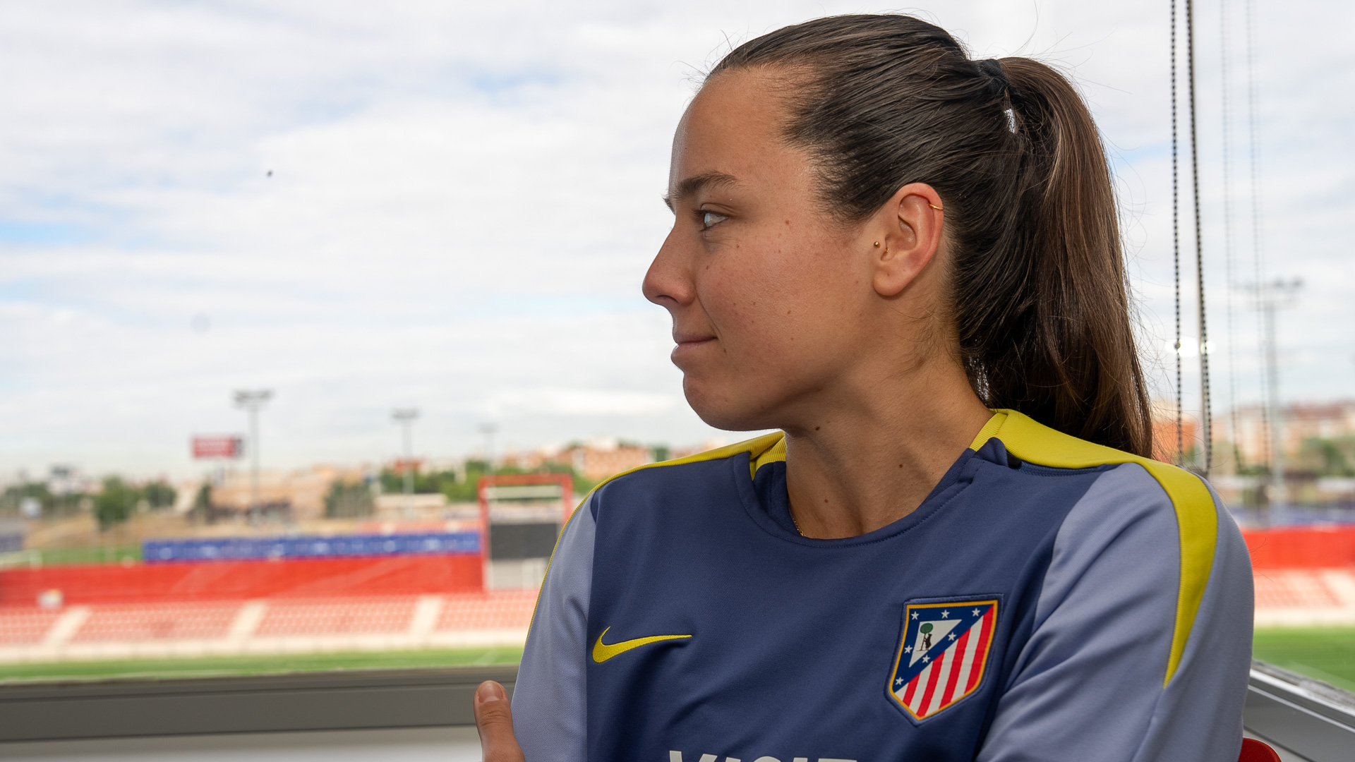Amaiur Sarriegi, jugadora del Atletico de Madrid