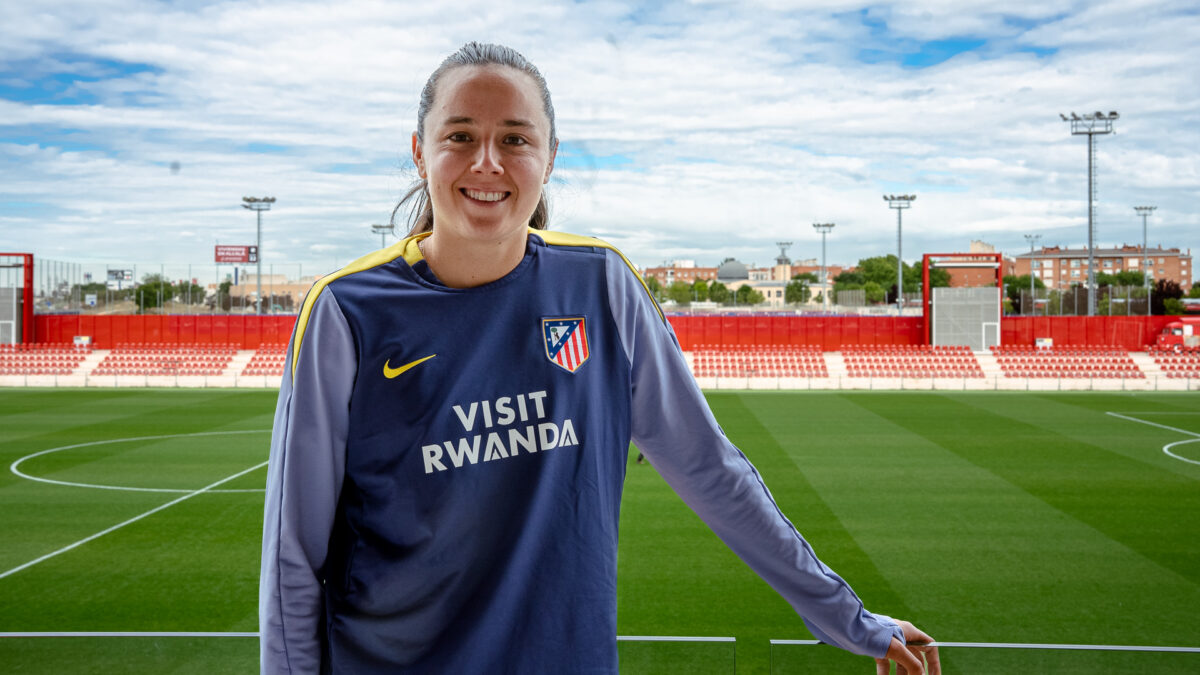 Amaiur Sarriegi, jugadora del Atletico de Madrid