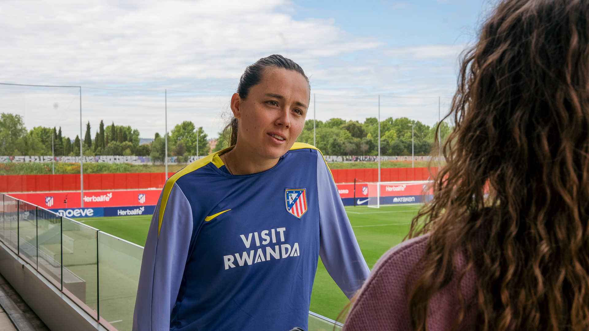 Amaiur Sarriegi, jugadora del Atletico de Madrid