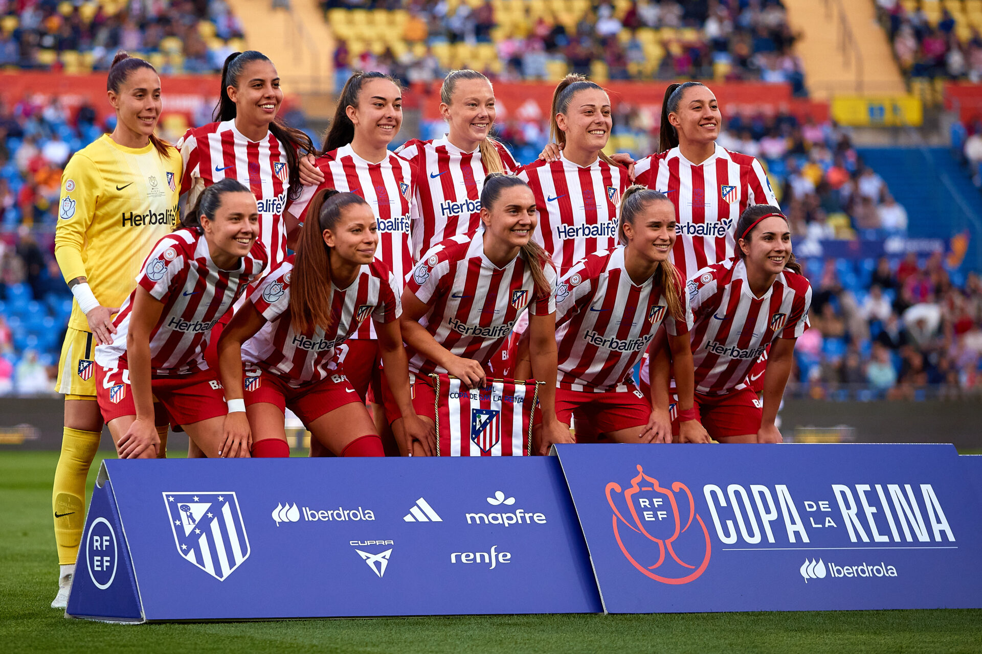 2026-05-16 Final Copa de la Reina 2026 - FC Barcelona v Atletico de Madrid en el estadio de Gran Canaria (Foto: David Aliaga/RFEF) SOLO USO EDITORIAL, SOLO DISPONIBLE PARA ILUSTRAR LA NOTICIA QUE ACOMPAÑA (CRÉDITO OBLIGATORIO) FOTO RFEF ***(Crédito obligatorio)*** ESTRICTAMENTE, SOLO USO EDITORIAL. (Cualquier uso no editorial requiere el permiso de RFEF)