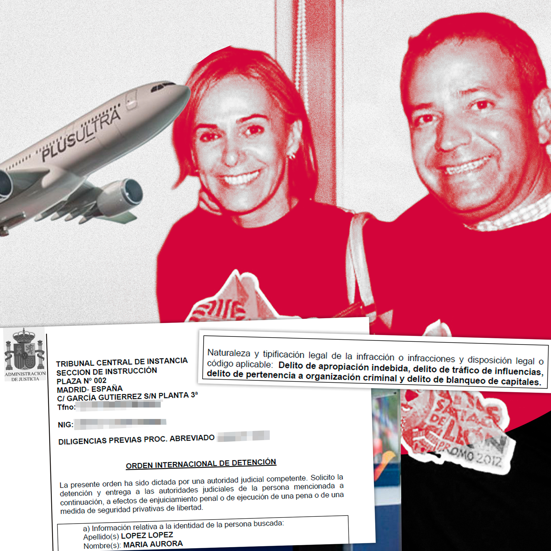 Aurora López López y su marido Rodolfo Reyes.