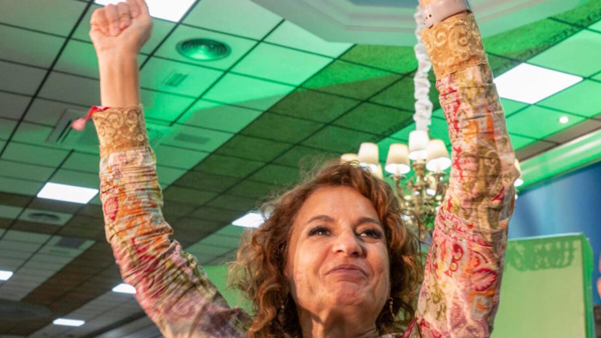 María Jesús Montero, candidata del PSOE-A a las elecciones andaluzas