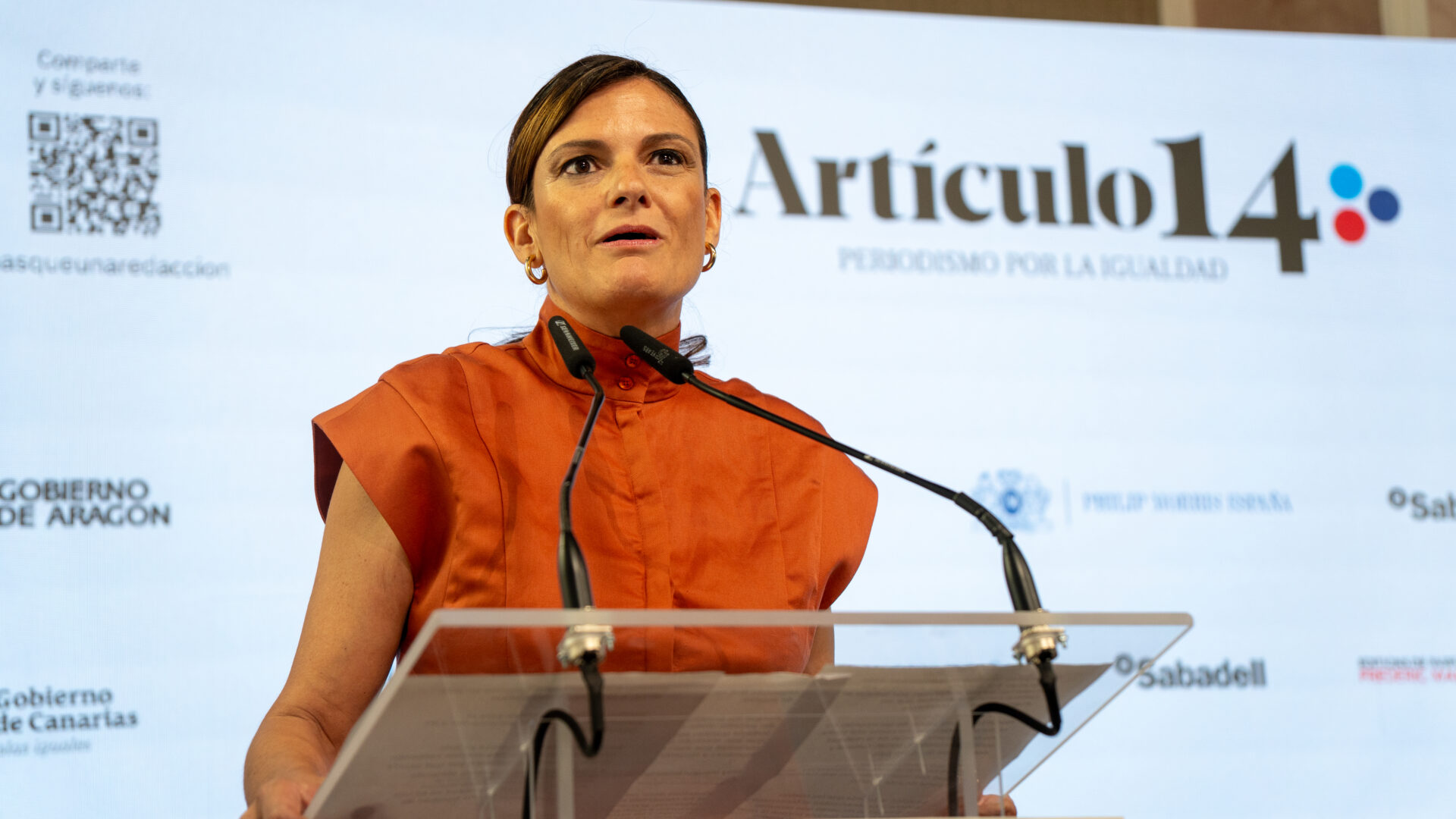 La directora de Articulo 14, Pilar Gómez
