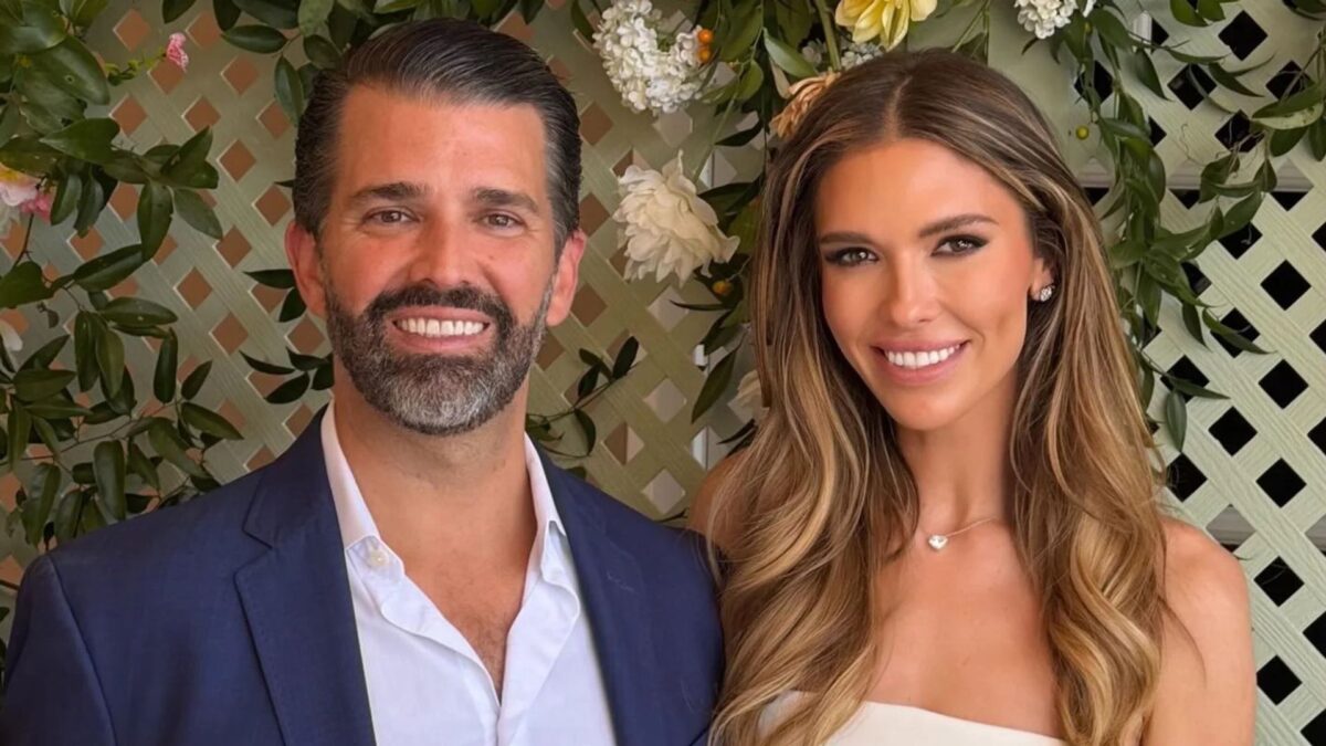 Donald Trump Jr y Bettina Anderson.