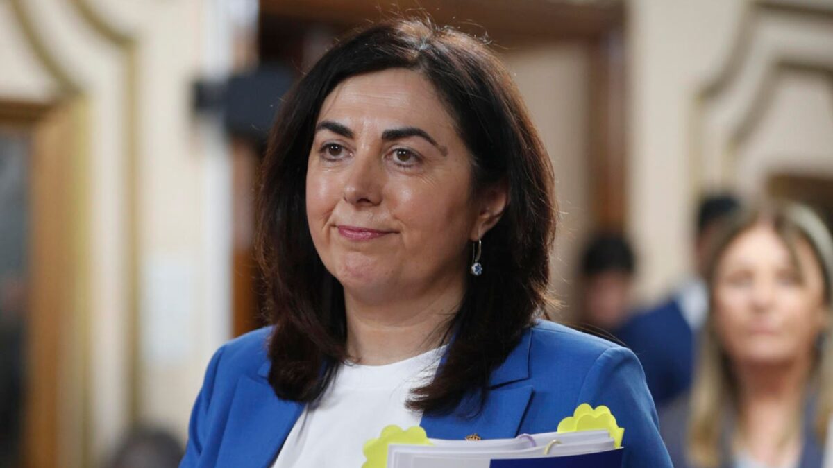 La alcaldesa de Lugo, Elana Candia.