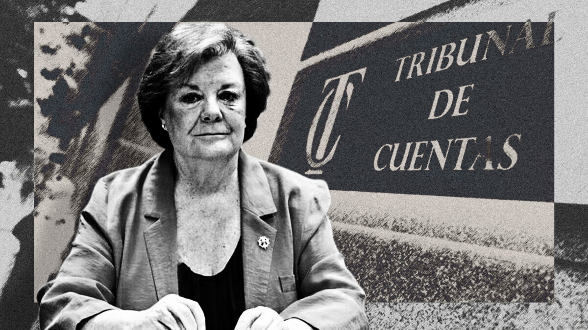 Enriqueta Chicano, presidenta del Tribunal de Cuentas.