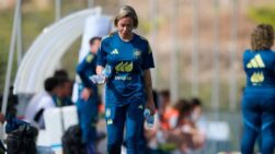 La médico de la concentración de la Selección Sub17, Gema Vacas