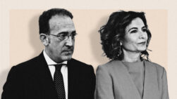 José Ángel Partearroyo y María Jesús Montero.